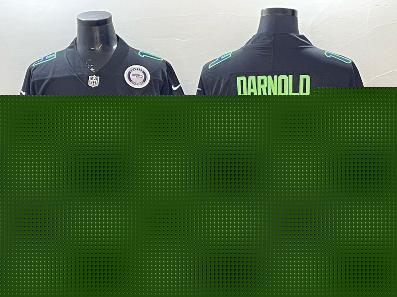 Men 2026 Seattle Seahawks #14 Darnold Black Nike Limited NFL Jersey 04->seattle seahawks->NFL Jersey
